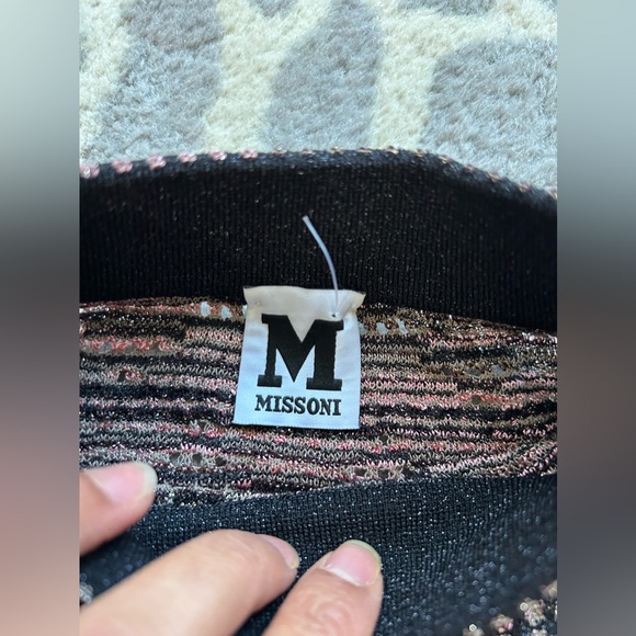 M Missoni Knit Tank Top in Size 42- Size Medium - Picture 4 of 6